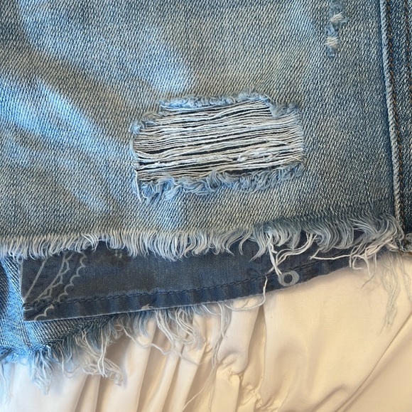 aerie denim shorts - Picture 3 of 4